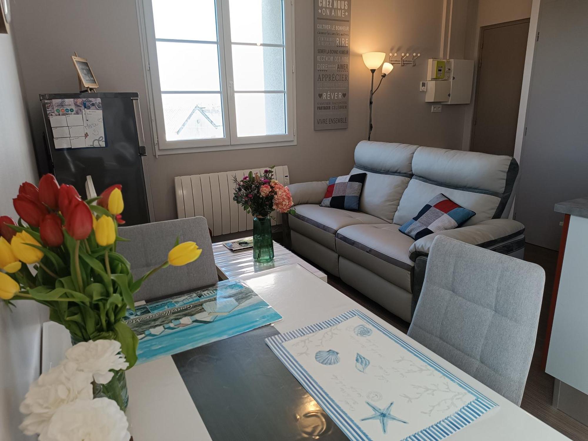 Appartement Cosy Proche Mer Gouville-sur-Mer Exterior foto